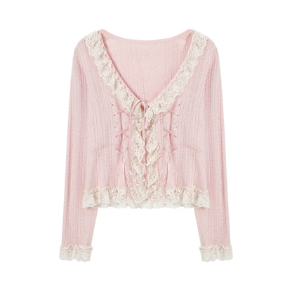 “Pink Dollcore” Pink My Melody Layered Lolita Girl Set