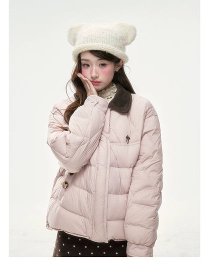 BIBIBENCY - Pink 90% Duck Down Puffer Jacket