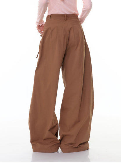 ZiziFei - "Paper Doll Magic" Wide-Leg Ribbon Pants