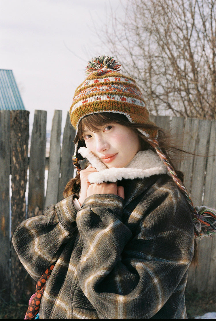 Zzouu - Melaleuca Plaid Coat