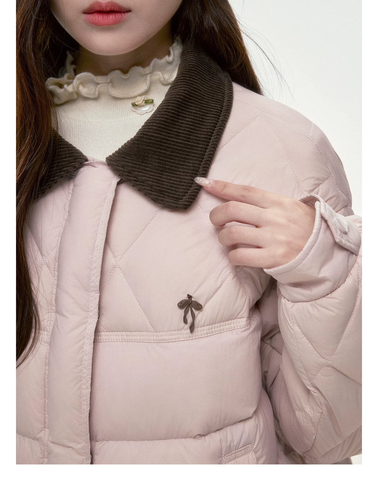 BIBIBENCY - Pink 90% Duck Down Puffer Jacket