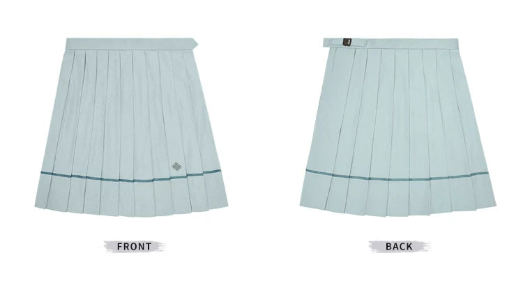 "Mint Whisper" Mint White Sailor Uniform Set