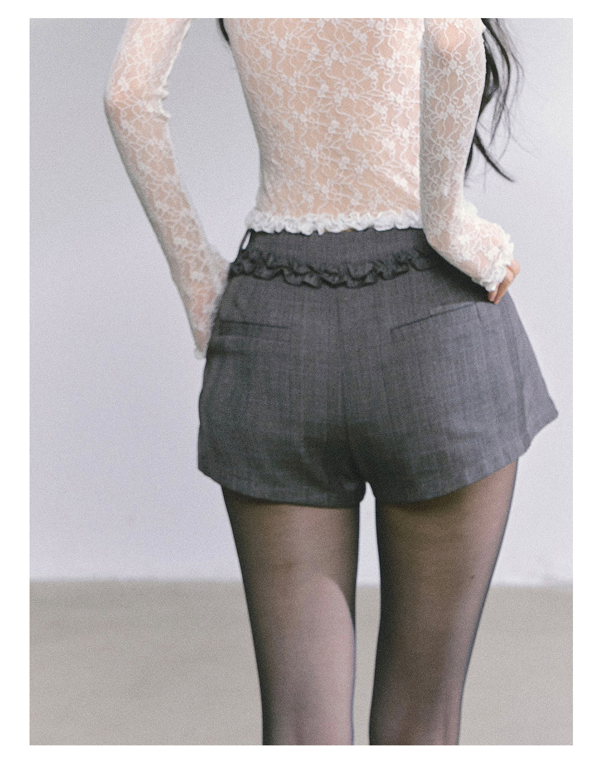 少也眼 “Maxiny Reverie” French Academia Jacket & Pleated Skirt Set