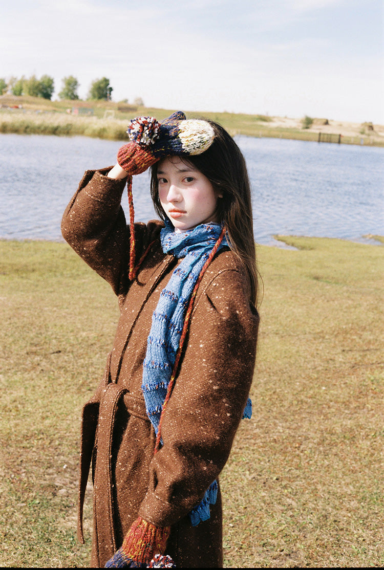 Zzouu - Natural Brown Long Coat