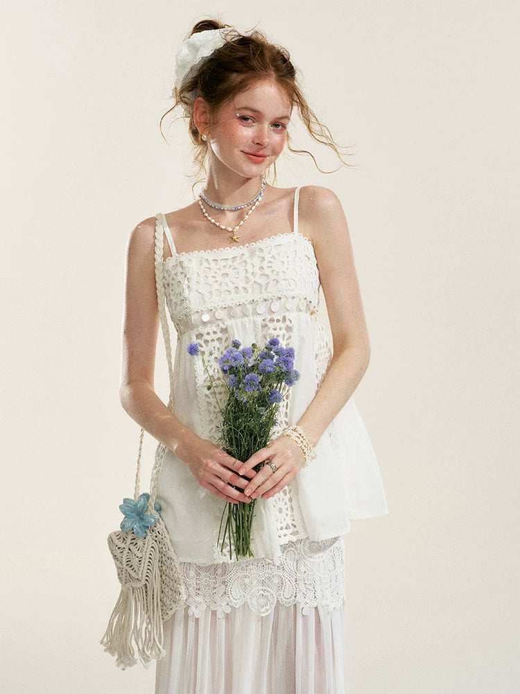 Korean Lace Camisole Tank Top
