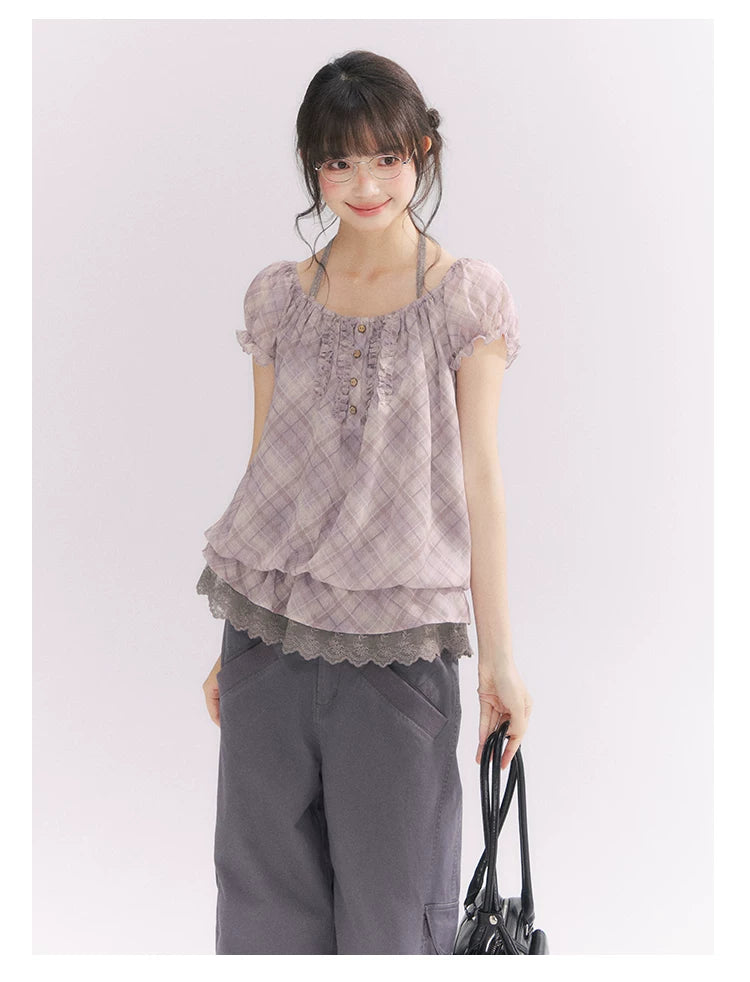 “Pear Shape Genius” Dusty Mauve Washed Cotton Cargo Pants