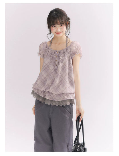 “Pear Shape Genius” Dusty Mauve Washed Cotton Cargo Pants