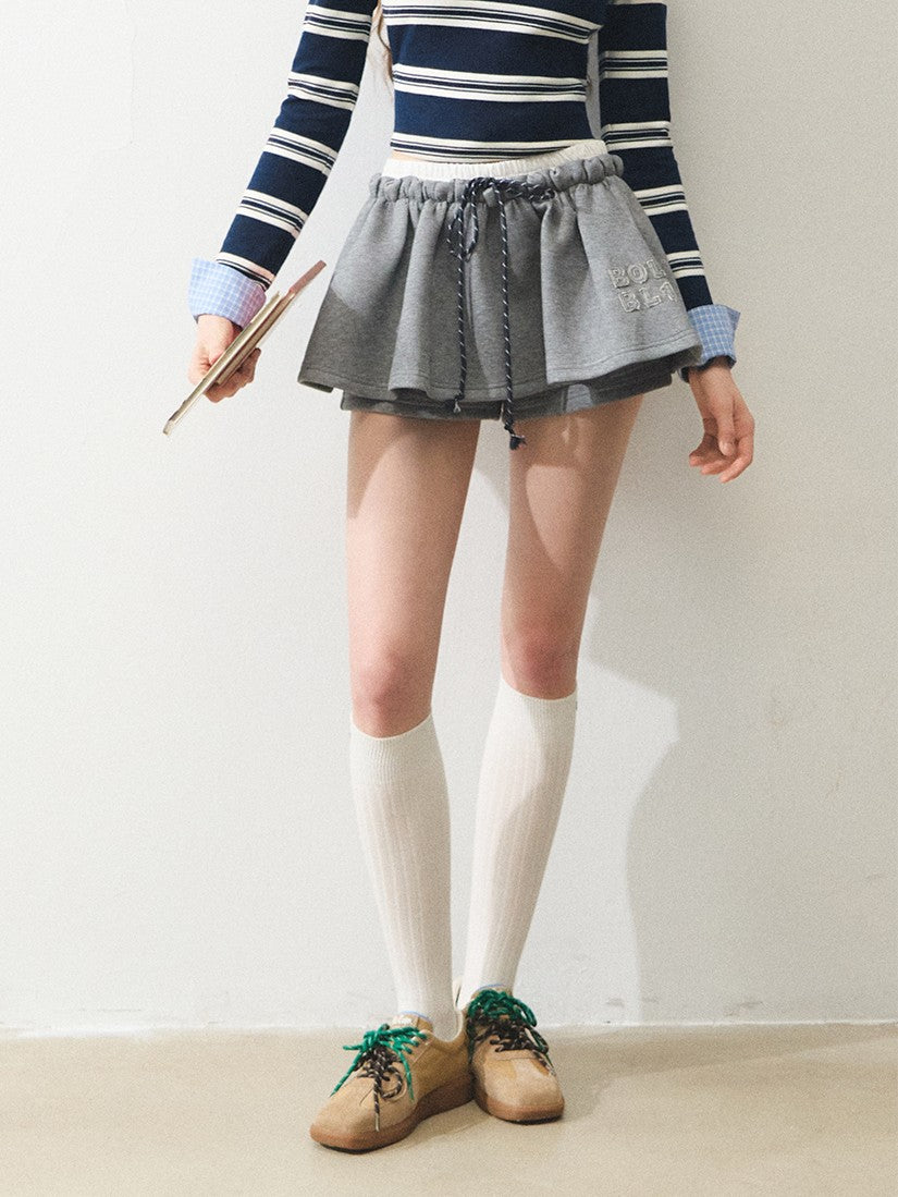 "拿铁不加糖" Unsweetened Latte Tweed Hoodie Set