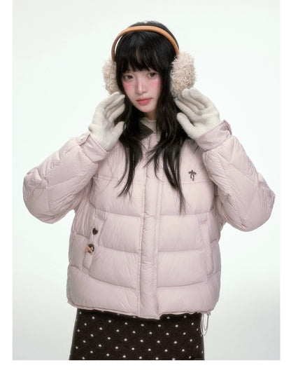 BIBIBENCY - Pink 90% Duck Down Puffer Jacket