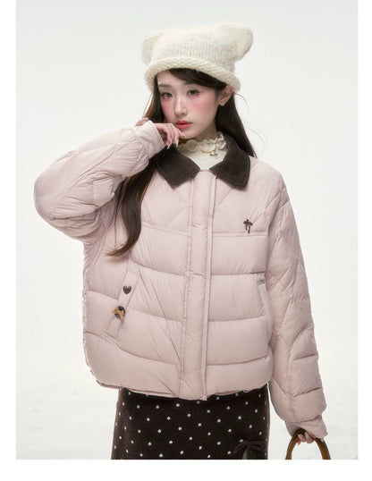 BIBIBENCY - Pink 90% Duck Down Puffer Jacket