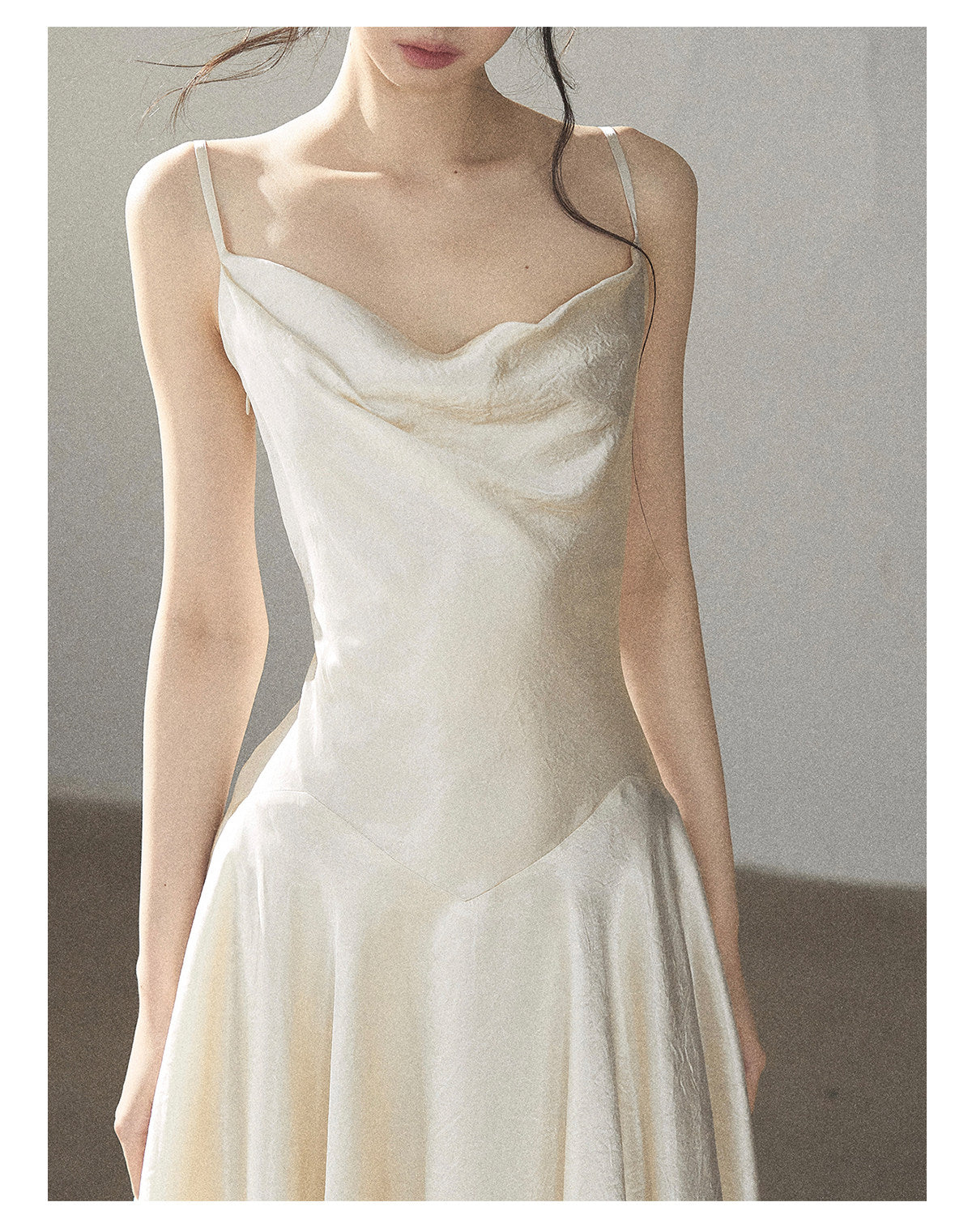 170726 "Planting a Garden of Pear Blossoms" Cream White Lace Mini Dress