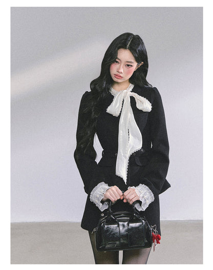 少也眼 “Nouveau Heiress” Two-Piece Jacket & Skirt Set 435434