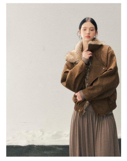 少也眼 "Pure Heart Reflected in Snow" French Cool Off-Shoulder Knit Maxi Dress