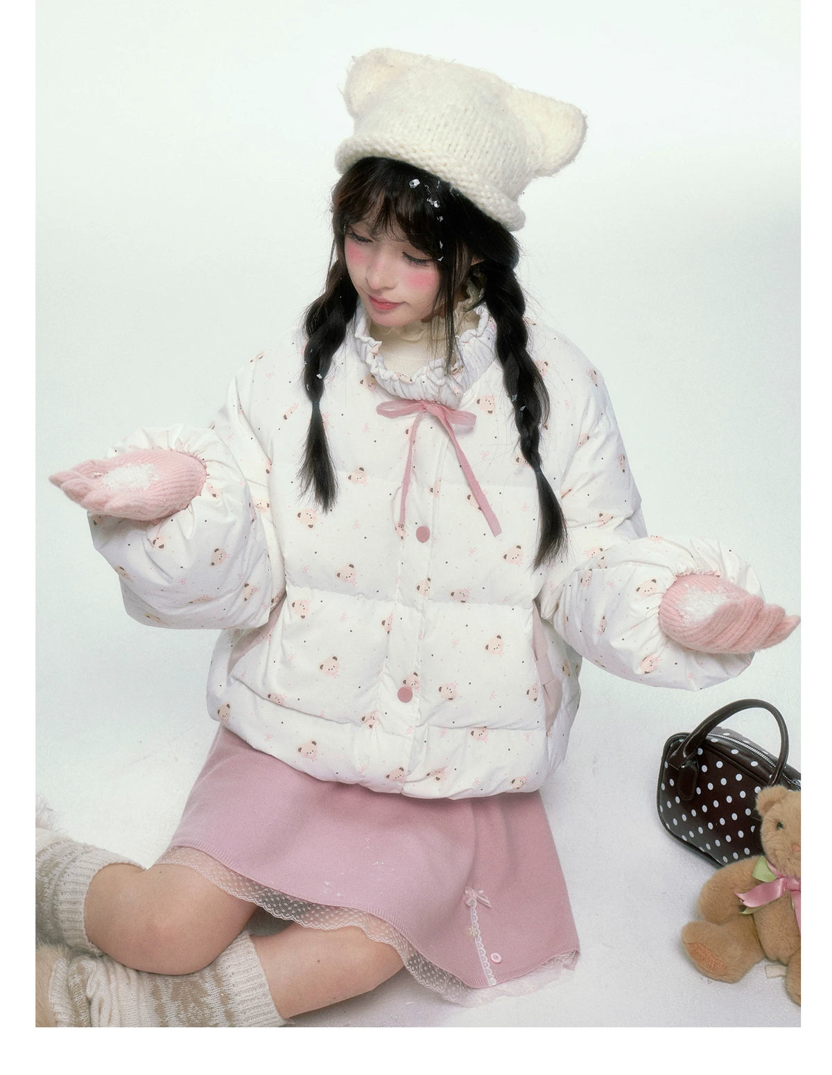 BIBIBENCY - White 90% White Duck Down Puffer Jacket