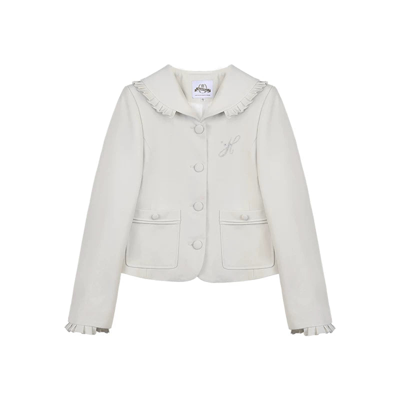 "Classic Belle" Sailor Blazer Collection (Blazer/ Pleated Skirt/ Hooded Blouse)