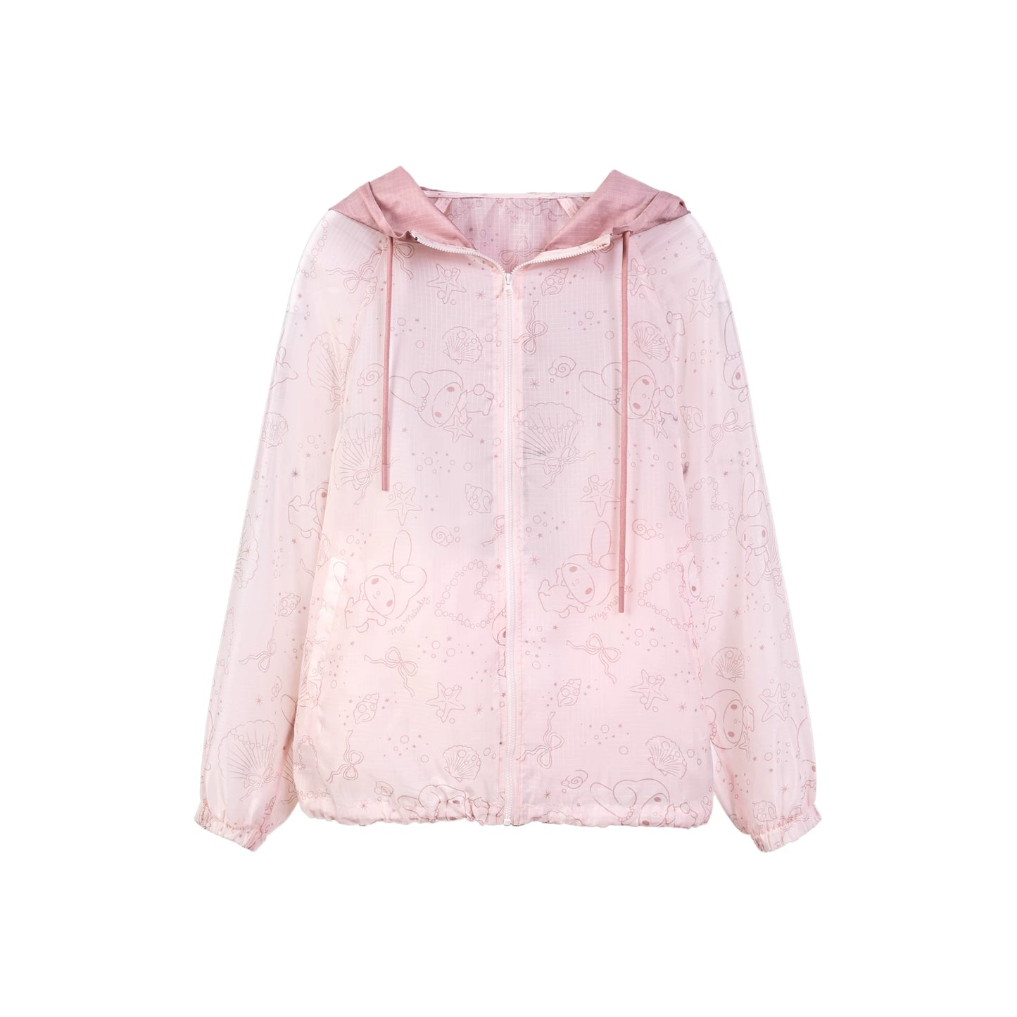 "Pink Ocean Dream" Summer Campus Collection (Shirt/ Shorts/ Skirt/ Jacket)