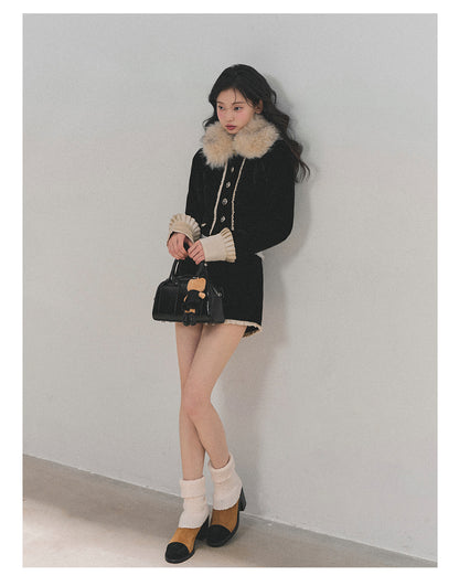 少也眼 “Silent Snow Province” French Velvet Winter Set 652623