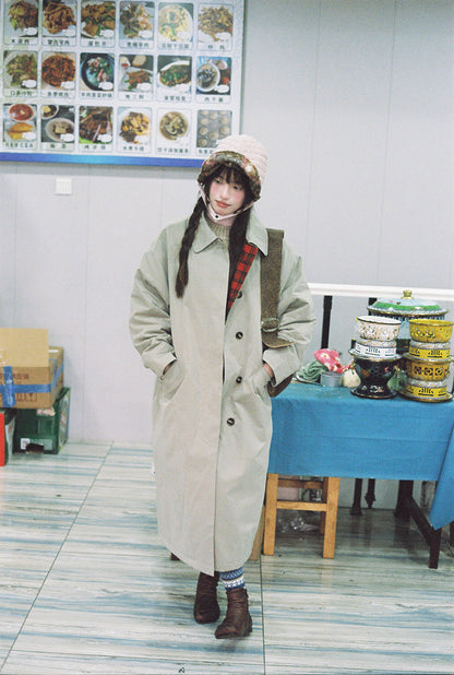 Zzouu - Green Gray Windbreaker Jacket