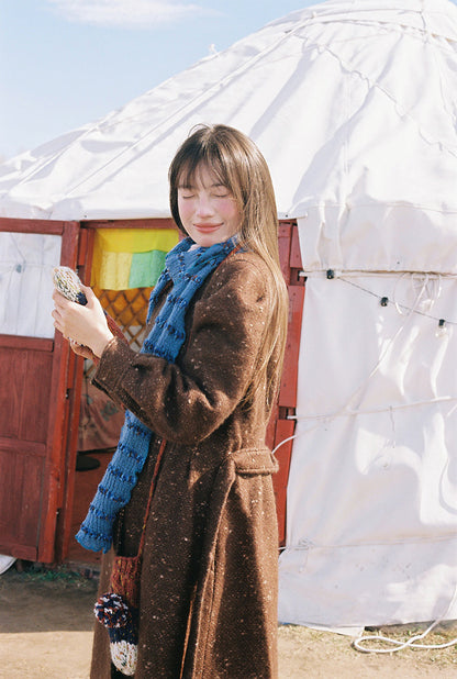 Zzouu - Natural Brown Long Coat
