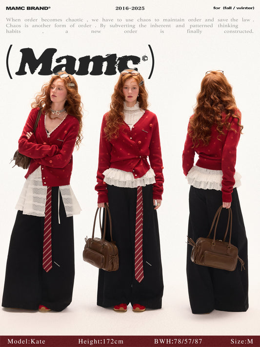 MAMC - Orbit Dot Knit Cardigan