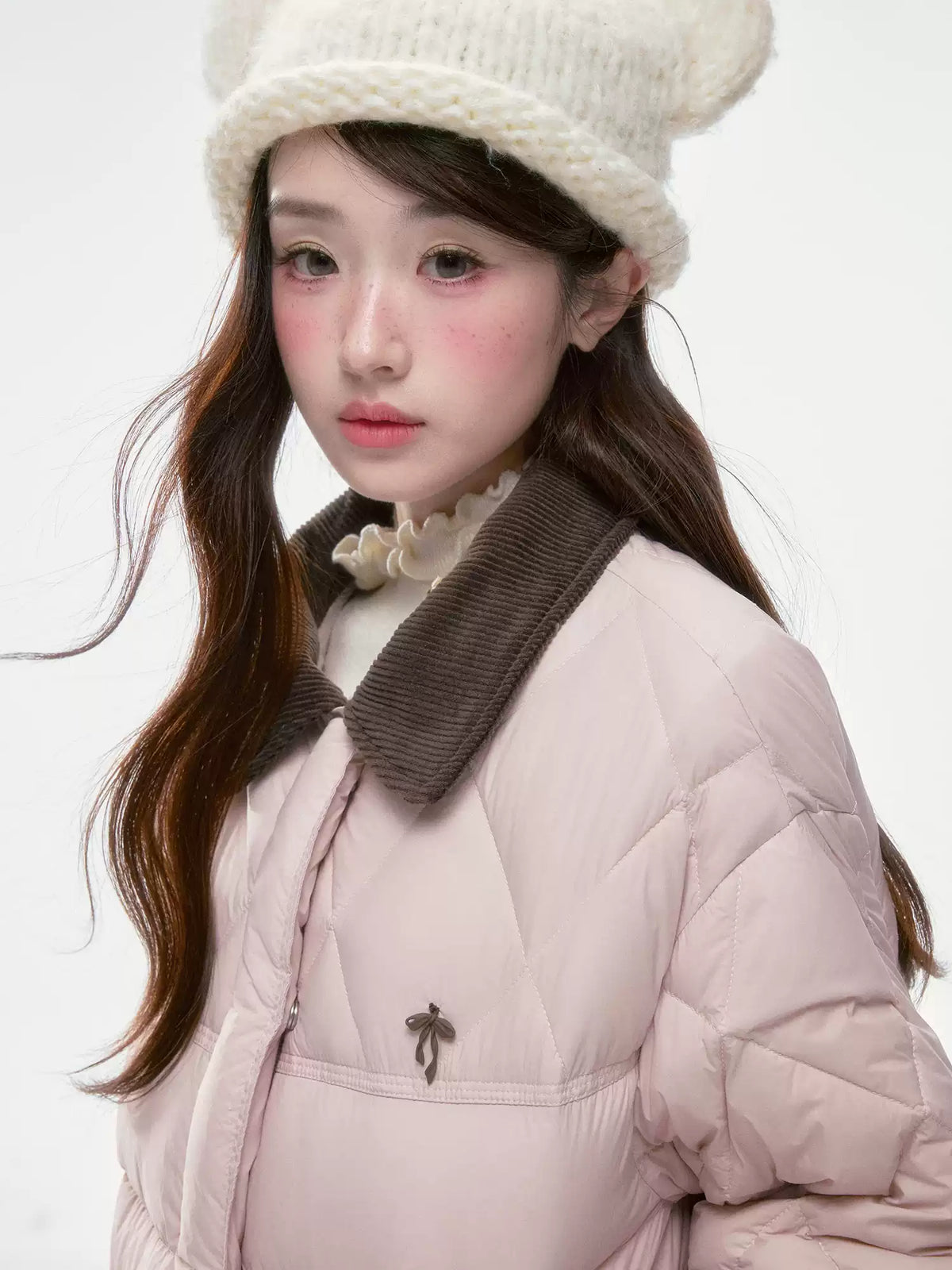 BIBIBENCY - Pink 90% Duck Down Puffer Jacket