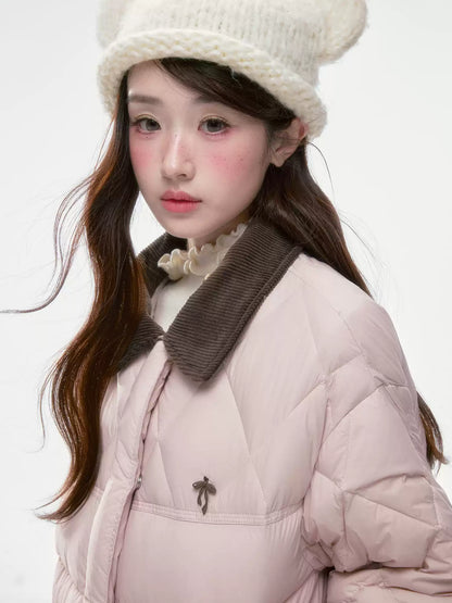 BIBIBENCY - Pink 90% Duck Down Puffer Jacket