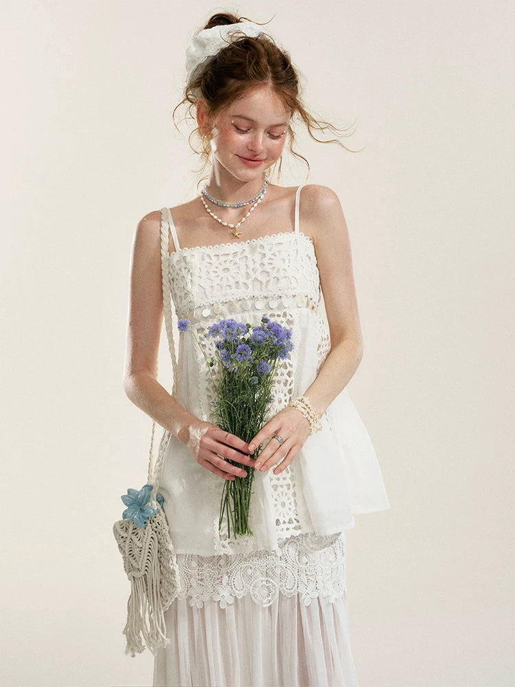 Korean Lace Camisole Tank Top