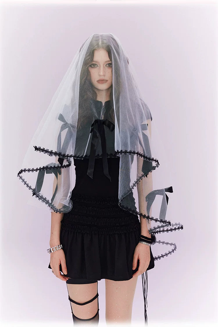 "Covenant × Cross" Slim-Fit Cheongsam-Inspired Dress