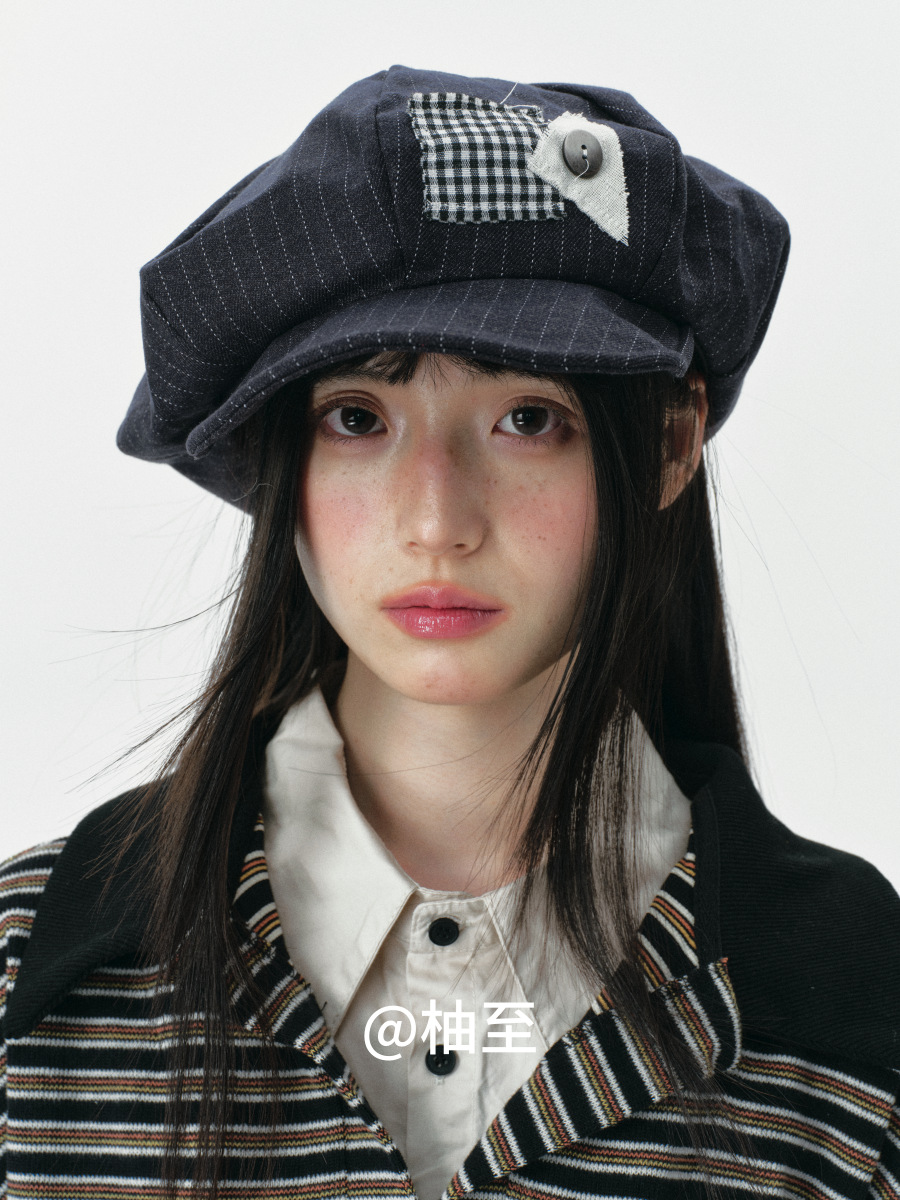 Cloud Baker Boy Cap – Vintage Artist Newsboy Hat