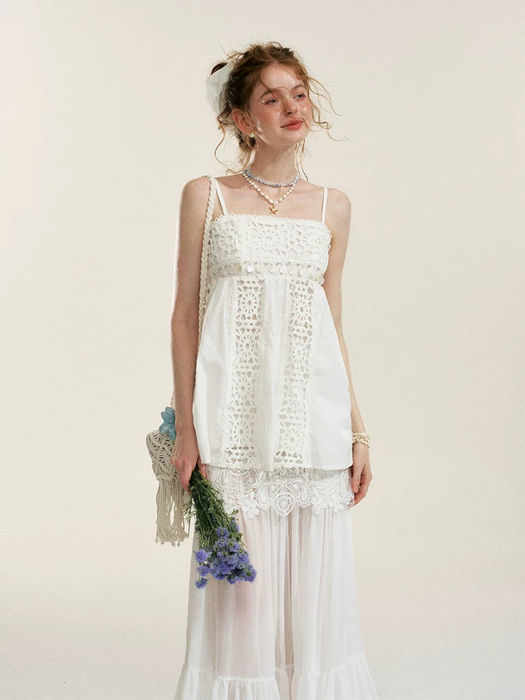 Korean Lace Camisole Tank Top