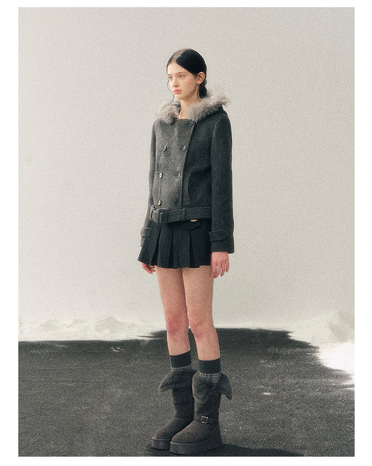 少也眼 "Afterglow of Fireworks" Hepburn-Style Winter Set