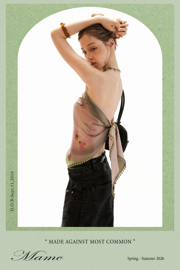 Pink Swirl Scarf-Hem Reversible Tube Top