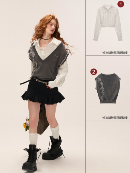 MAMC - Black Ruched Tulip Mini Skirt WE729