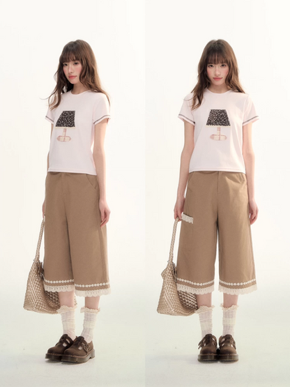 Lamp Story Patchwork Tee WW2026109