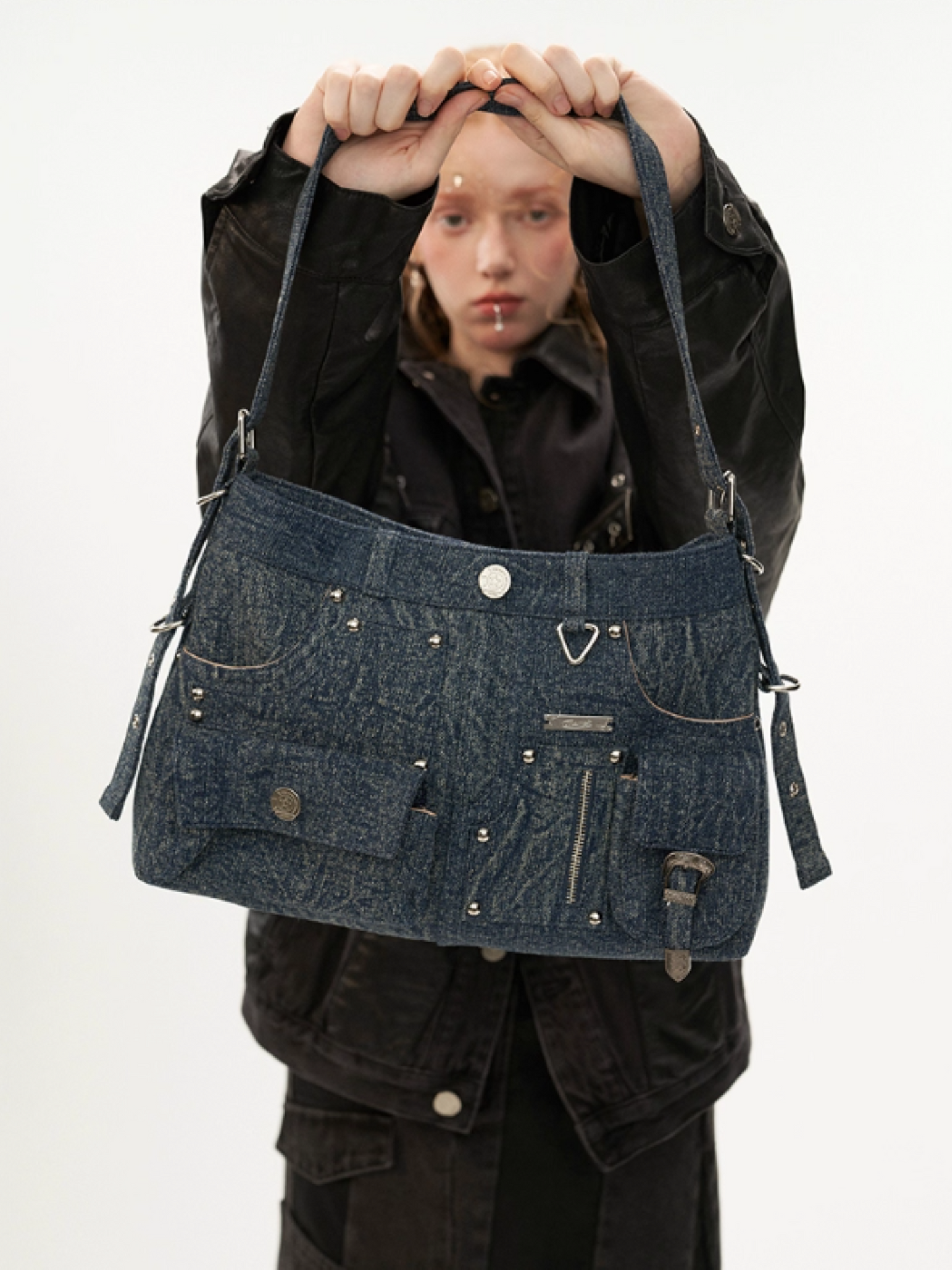 MAMC - Retro Washed Denim Bag