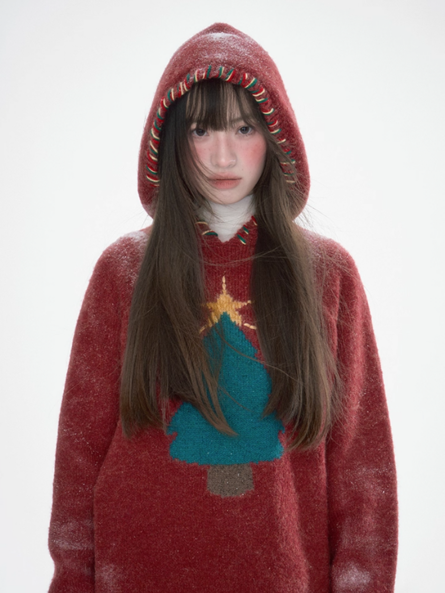 “Christmas Cedar Star" Knit Set – Sweater