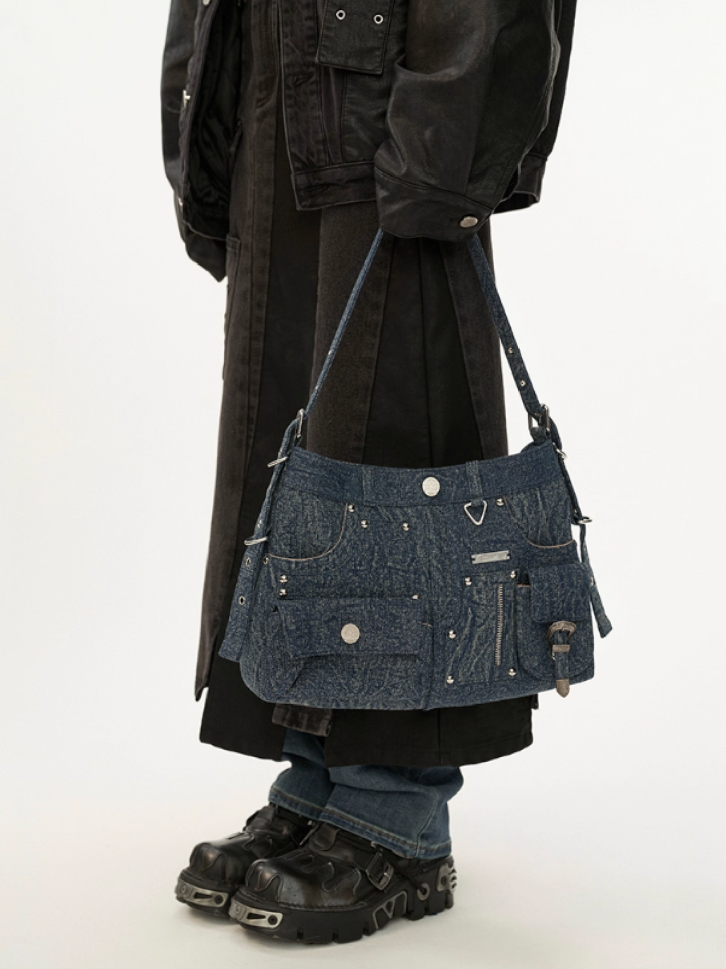 MAMC - Retro Washed Denim Bag