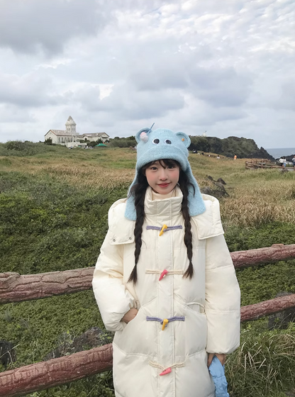 韓琪岩 - Colorful Horn Button Jacket