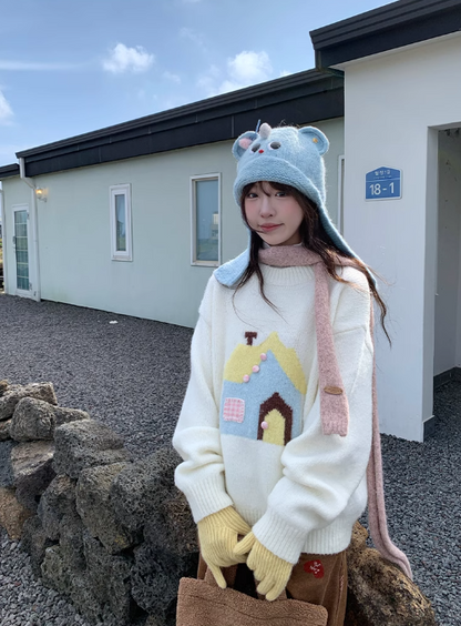 韓琪雪 - "Happy House" Sweater