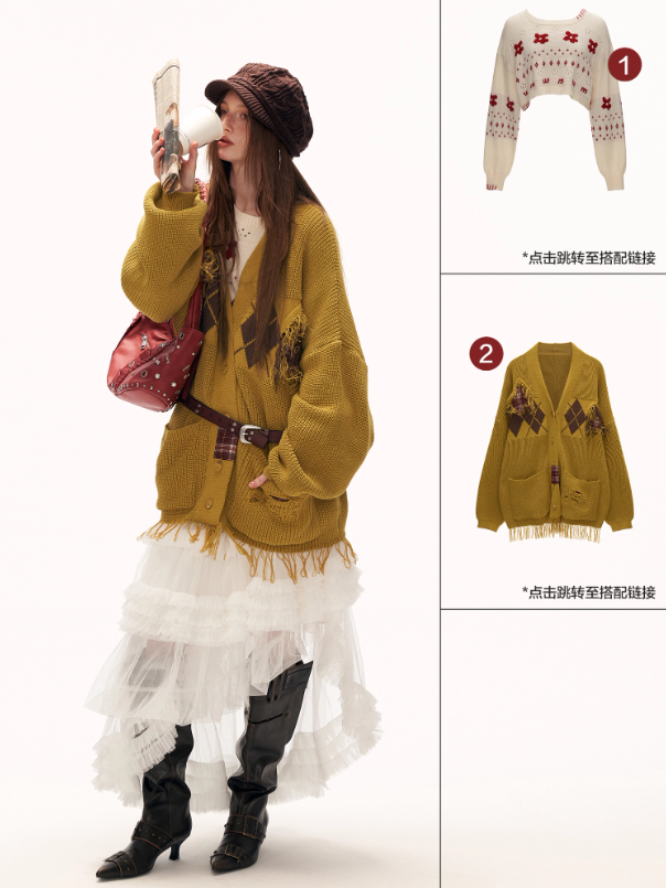 MAMC - White Cloud Tulle Puffy Midi Skirt WE870