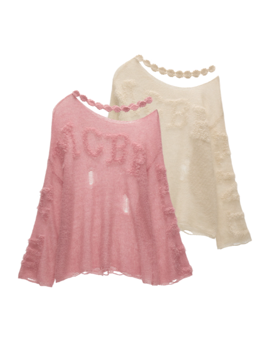 MAMC - Cloudcode Off-Shoulder Knit Pullover