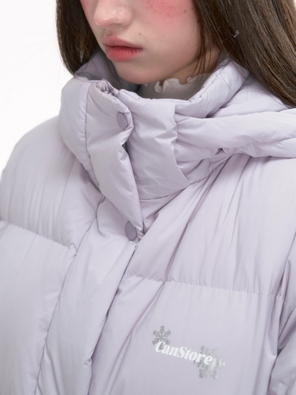 “Basic-Warm 2.0” Short Puffer Down Jacket with Detachable Hood LL2025286