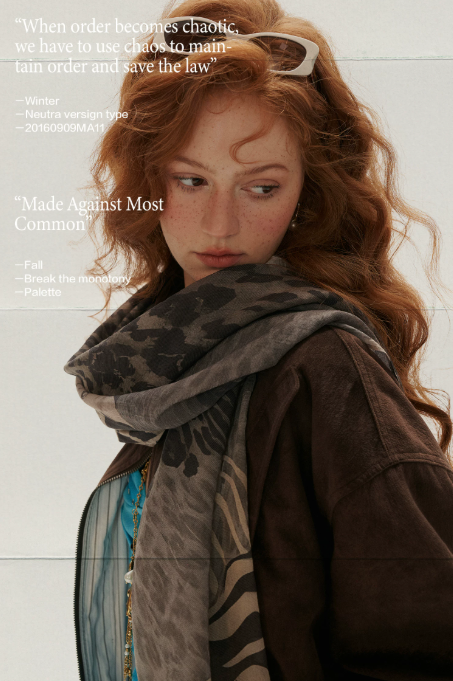 MAMC - Leopard Print & Zebra Stripe Textured Scarf Shawl