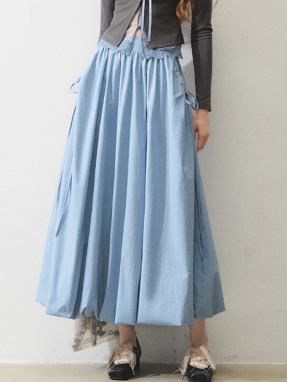 "微风轻抚过" Breezy Whisper Cloud Skirt