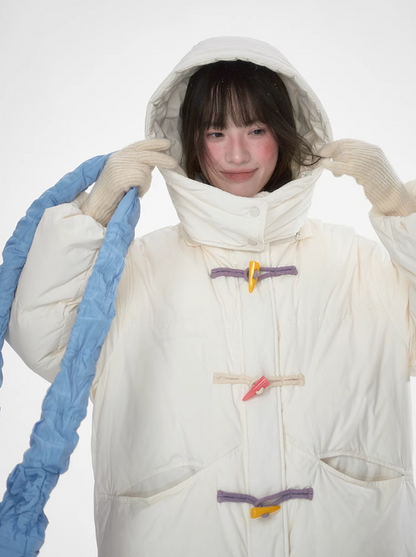 韓琪岩 - Colorful Horn Button Jacket