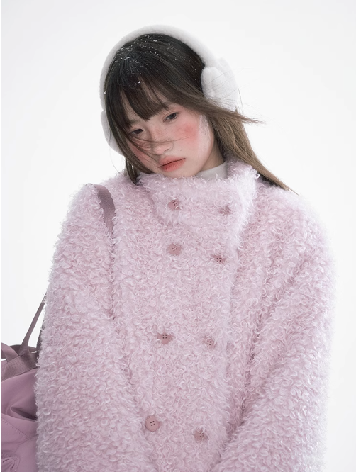 玉熙 - Cherry Blossom Pink Jacket