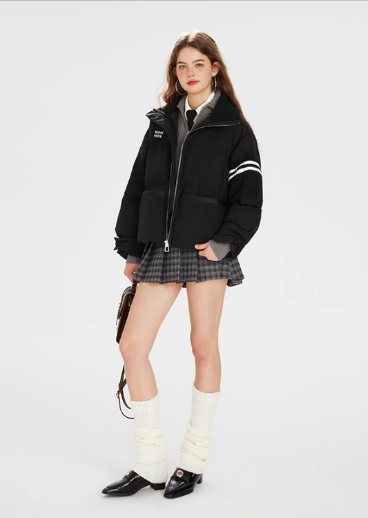 College Girl Style Short Jacket