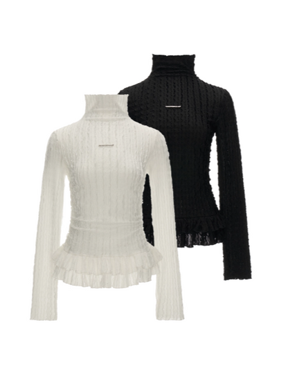 MAMC - Cosmic Ruffle Turtleneck