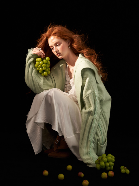 MAMC - Lazy Knit Cardigan with Contrast Stitching (Minty Sage)