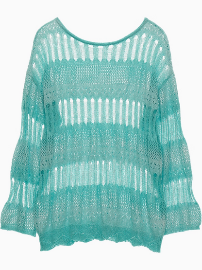 MAMC - Gradient Crochet Knit Cover-Up